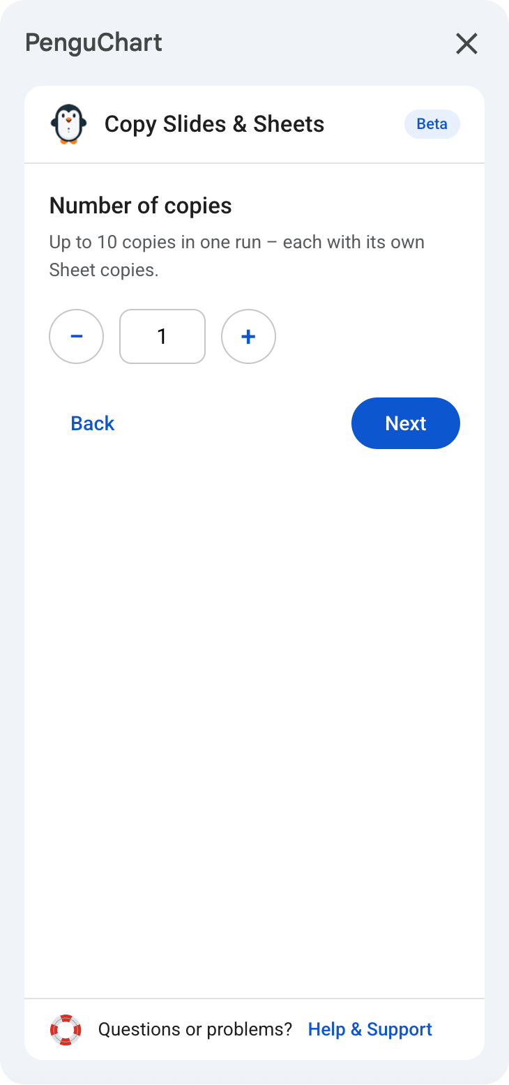 Crea hasta 10 copias a la vez
